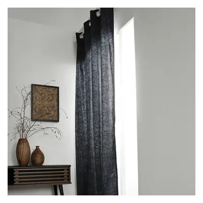 Today Rideau à oeillets 140/240 coton Teranga Navy Inaya 's Curtains, blinds in Blue