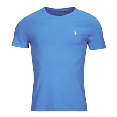 Polo Ralph Lauren T-SHIRT AJUSTE EN COTON men's T shirt in Blue