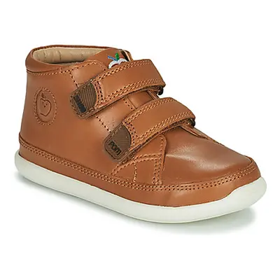 Shoo Pom CUPY SCRATCH boys's Children's Shoes (High-top Trainers) in Brown