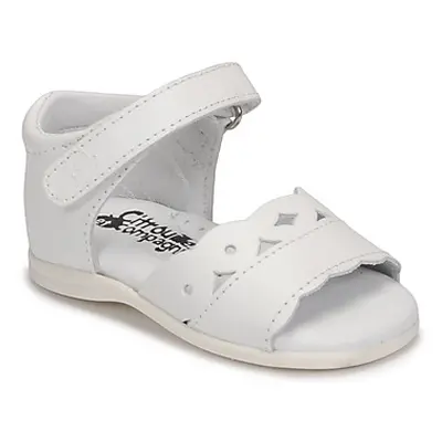 Citrouille et Compagnie NEW 21 girls's Children's Sandals in White