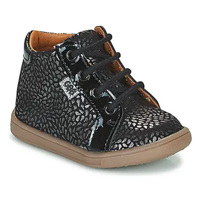 GBB FAMIA girls's Children's Shoes (High-top Trainers) in Black