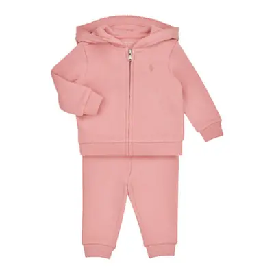 Polo Ralph Lauren LSFZHOOD-SETS-PANT SET girls's Sets & Outfits in Pink