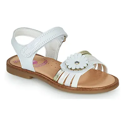 Pablosky TOMATI girls's Children's Sandals in White