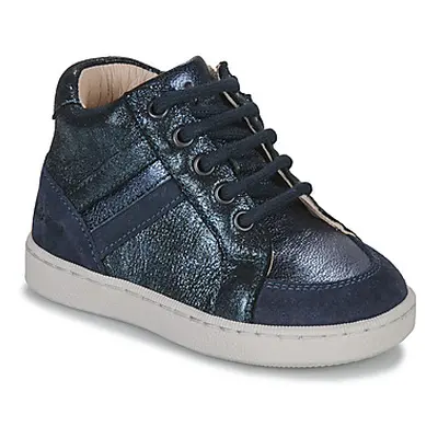 Little Mary LYNNA girls's Children's Shoes (High-top Trainers) in Blue