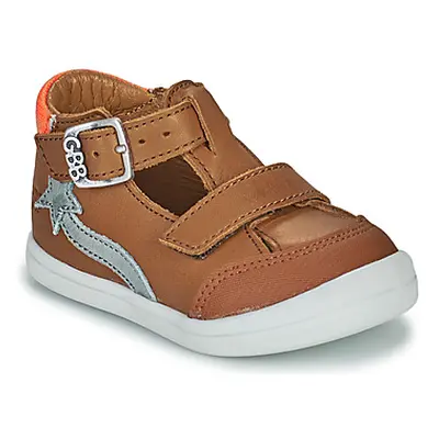 GBB HARA boys's Children's Shoes (High-top Trainers) in Brown