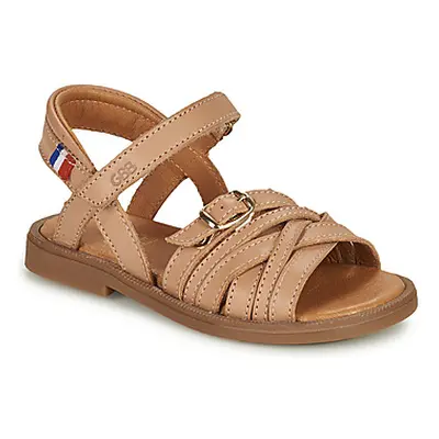 GBB AUGUSTINE girls's Children's Sandals in Beige