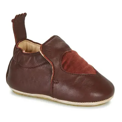 Easy Peasy BLUBLU COEUR boys's Baby Slippers in Bordeaux