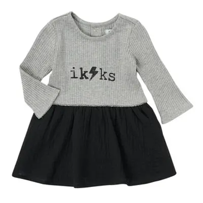 Ikks CARAMEL girls's Children's dress in Multicolour