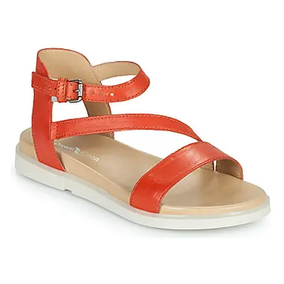 Dream in Green OURY women's Sandals in Orange