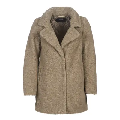 Vero Moda VMZAPPA women's Coat in Beige