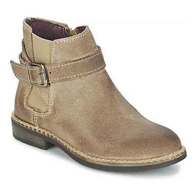 Mod'8 NEL girls's Children's Mid Boots in Beige