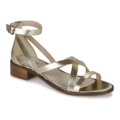 So Size ROSSI women's Sandals in Gold