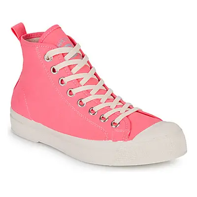 Bensimon STELLA FEMME women's Shoes (High-top Trainers) in Pink