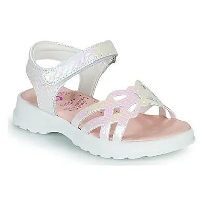 Pablosky TOMATO girls's Children's Sandals in White