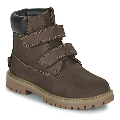 Citrouille et Compagnie PAXA boys's Children's Mid Boots in Brown