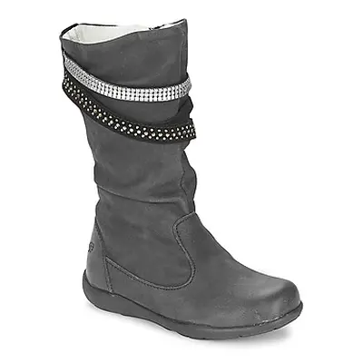 Primigi CHARLIZE girls's Children's High Boots in Black