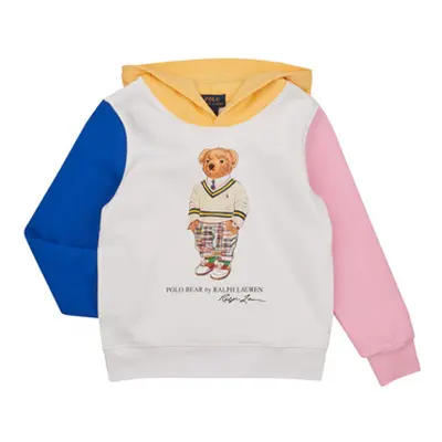 Polo Ralph Lauren LSPO HOOD M7-KNIT SHIRTS-SWEATSHIRT boys's Children's sweatshirt in Multicolou