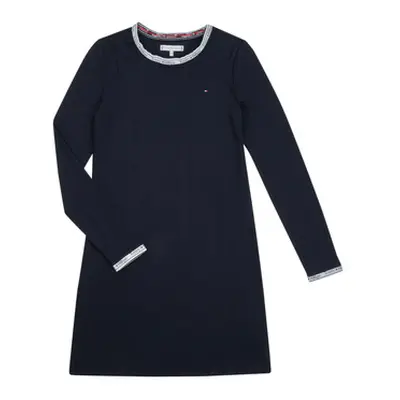 Tommy Hilfiger TOMMY TAPE RIB DRESS girls's Children's dress in Marine