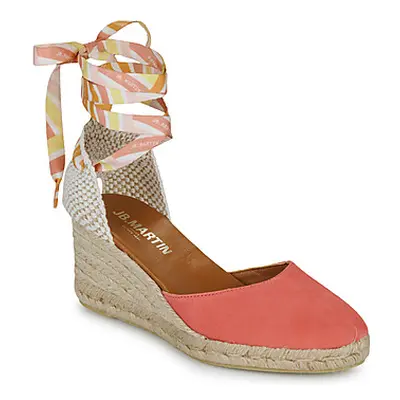 JB Martin VISALIA women's Espadrilles / Casual Shoes in Pink