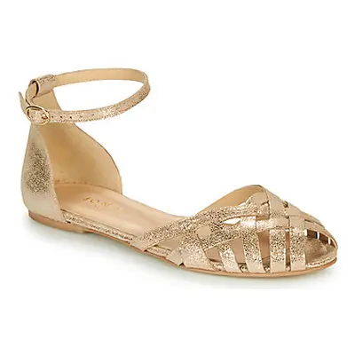 Jonak DOO women's Sandals in Gold