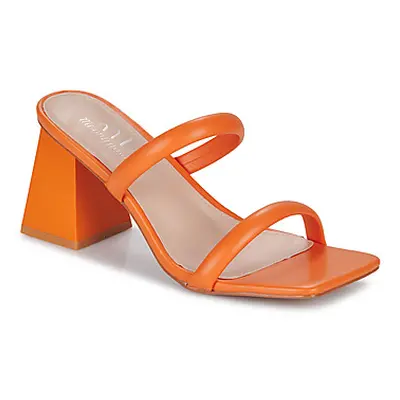 Moony Mood ALIXA women's Mules / Casual Shoes in Orange