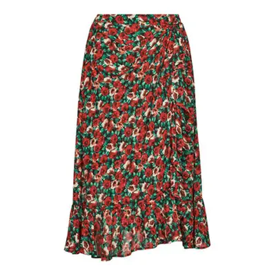 Moony Mood FLORA women's Skirt in Multicolour