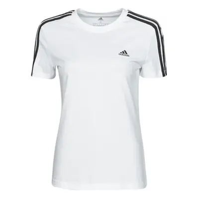 Adidas W 3S T women's T shirt in White