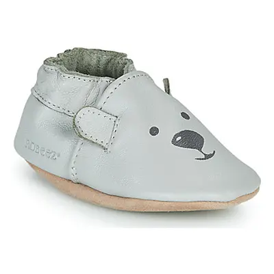 Robeez SWEETY BEAR boys's Children's Slippers in Grey