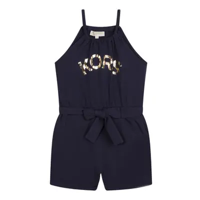 MICHAEL Michael Kors R14151-849-C girls's Children's Jumpsuit in Marine