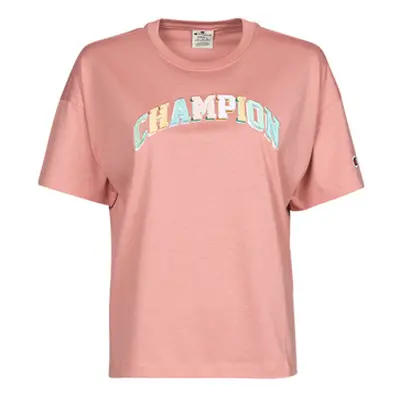 Champion 115190 women's T shirt in Pink