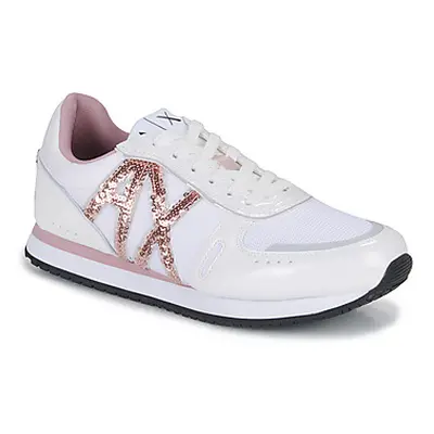 Armani Exchange XV592-XDX070 women's Shoes (Trainers) in White