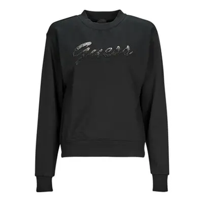 Guess CN GUESS SHINY SWEATSHIRT women's Sweatshirt in Black