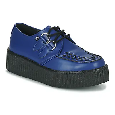 TUK Viva High Creeper women's Casual Shoes in Blue