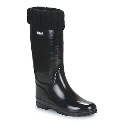 Aigle ELIOSA WINTER women's Wellington Boots in Black