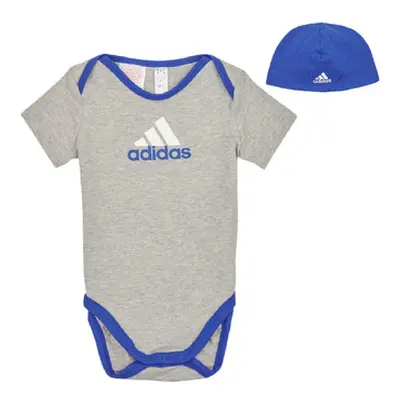 Adidas GIFT SET boys's Sleepsuits in Grey