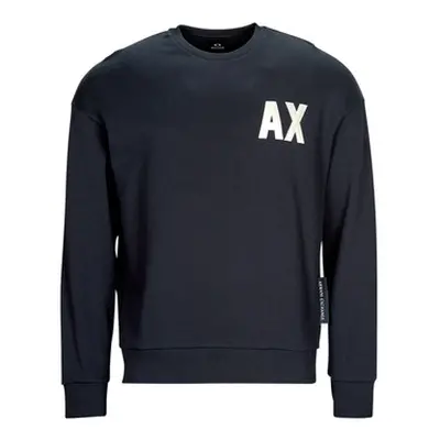 Armani Exchange 6RZMKE men's Sweatshirt in Marine