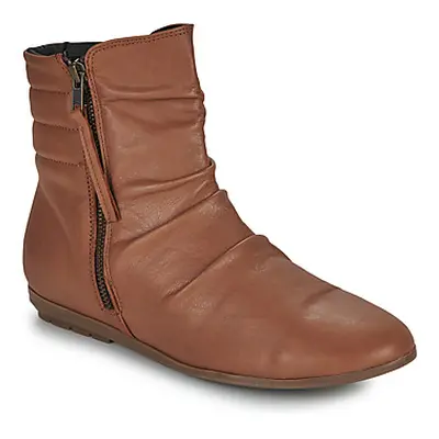 So Size CORLYN women's Mid Boots in Brown