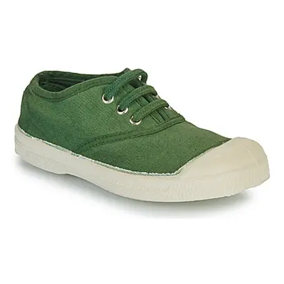 Bensimon TENNIS LACET boys's Children's Shoes (Trainers) in Green