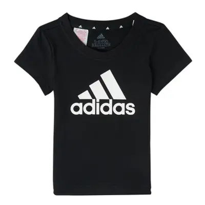 Adidas FIORINE girls's Children's T shirt in Black