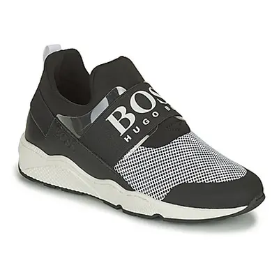 BOSS NATINA men's Shoes (Trainers) in Black