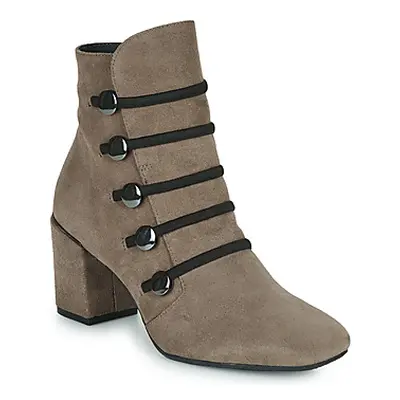 Otess / Zoï 12890-CROUTE-TAUPE women's Low Ankle Boots in Beige