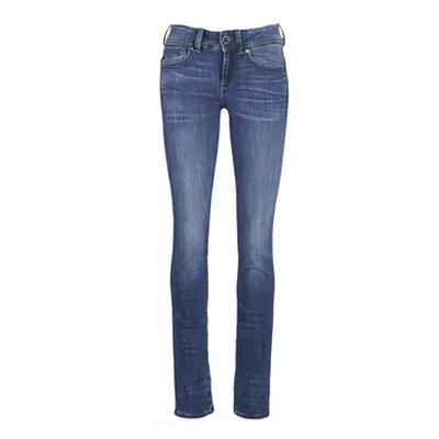 G-Star Raw MIDGE SADDLE MID STRAIGHT women's Jeans in Blue