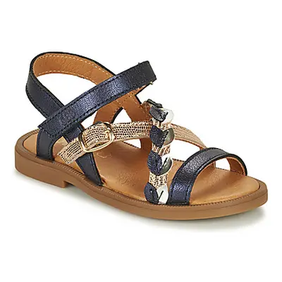 GBB ELVIRA girls's Children's Sandals in Blue