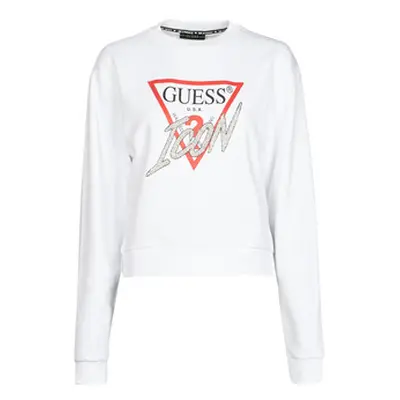 Guess ICON FLEECE women's Sweatshirt in White