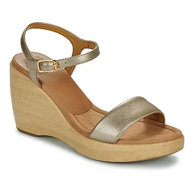 Unisa RITA women's Sandals in Gold