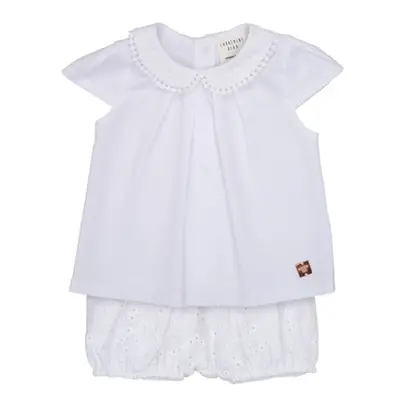 Carrément Beau LORELLI girls's Sets & Outfits in White