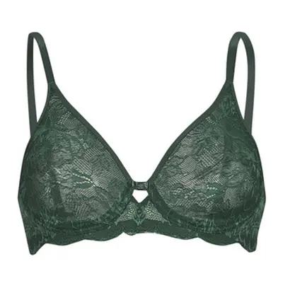 Triumph AMOURETTE CHARM CONSCIOUS W02 women's Underwire bras in Green