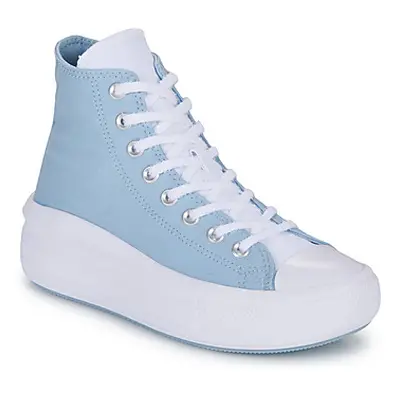 Converse CHUCK TAYLOR ALL STAR MOVE CX PLATFORM HI women's Shoes (High-top Trainers) in Blue