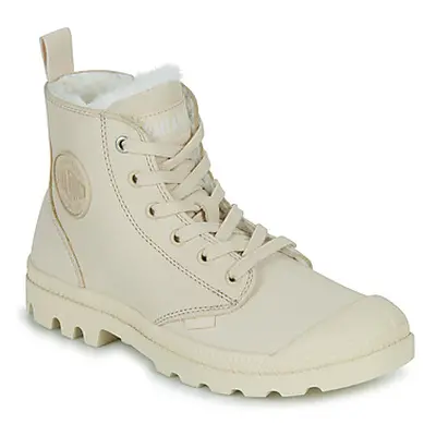 Palladium PAMPA HI ZIP WL women's Mid Boots in Beige