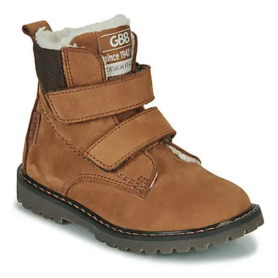 GBB FIDOLIN boys's Children's Shoes (High-top Trainers) in Brown